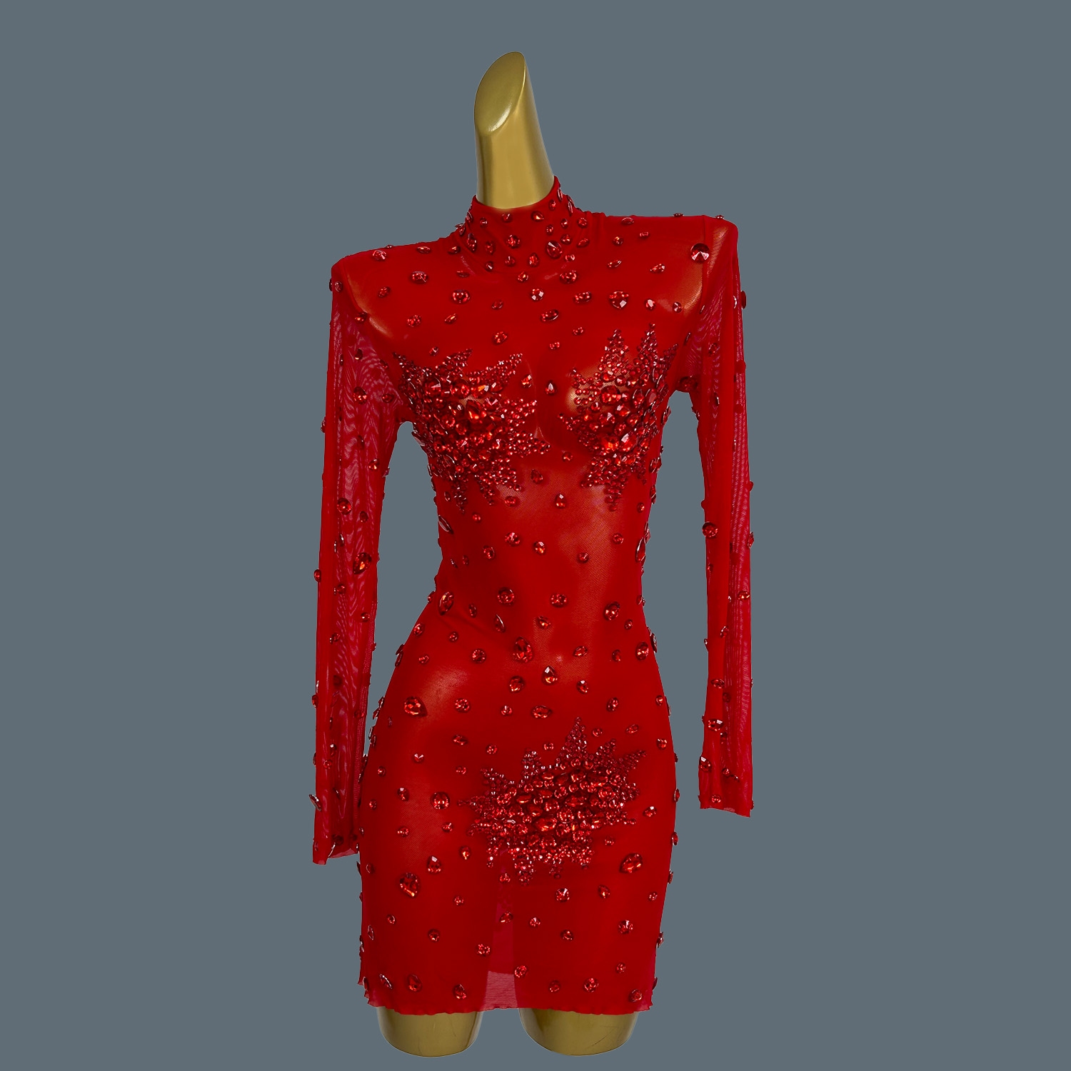 Sparkly Rhinestone Club Party Dress - فستان صغير من Gibin-See من خلال
