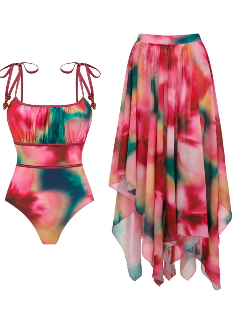 Swimwear - ملابس سباحة تانكيني جديدة، طقم تانكيني
