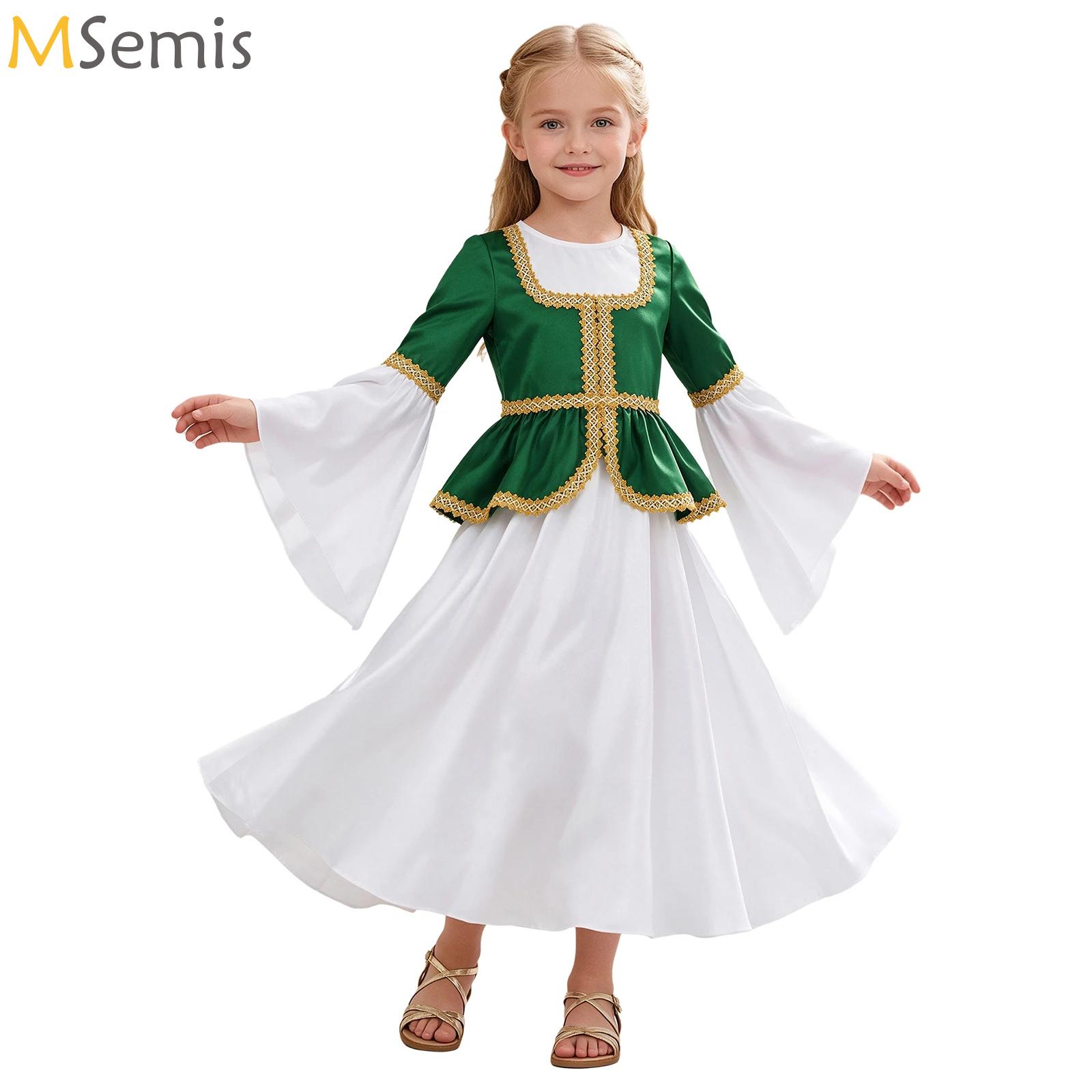 Dresses - فستان أميرة من العصور الوسطى بأكمام