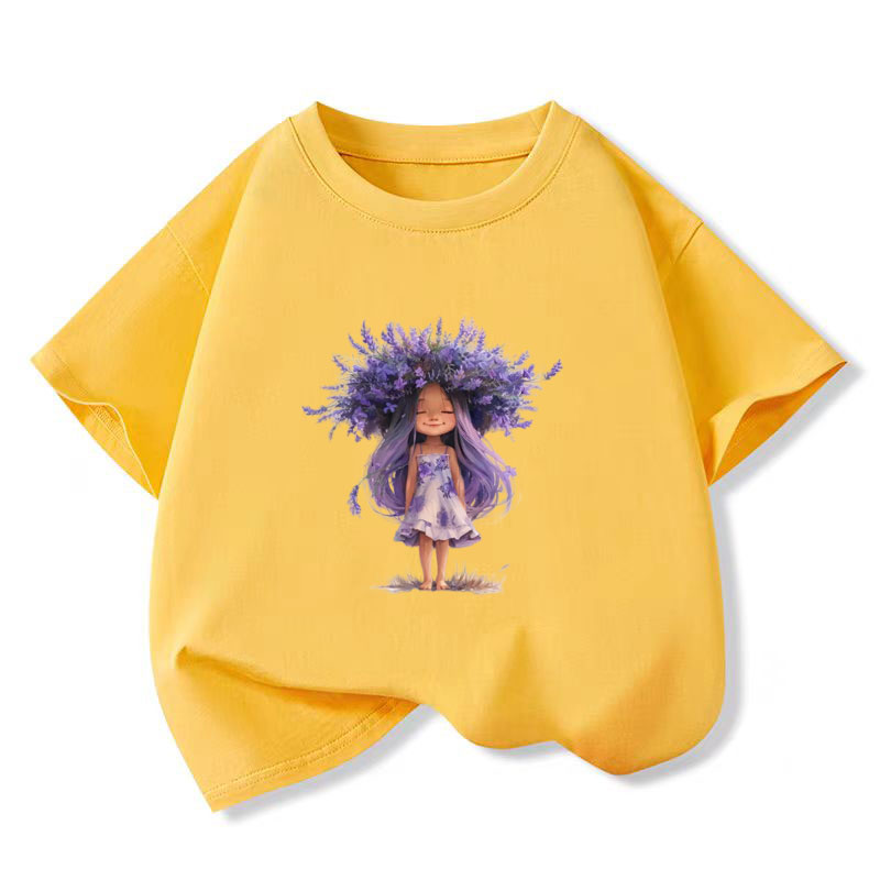 جديد Y2K بلايز الخزامى فتاة ال - مراجعة Y2K Graphic Baby Tee Crop وسعره