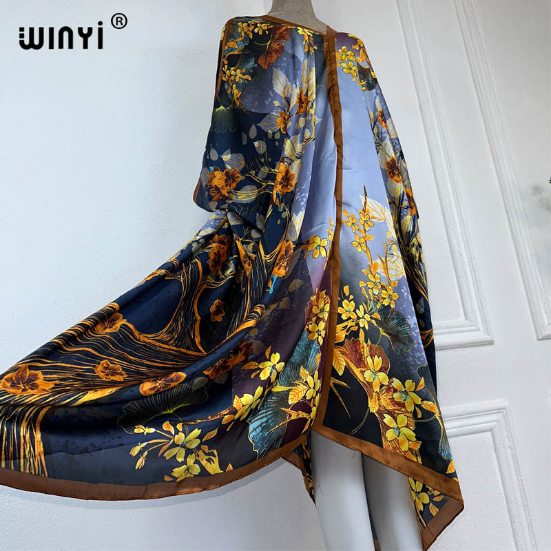 فستان ماكسي طويل من WINYI 2023 - مراجعة Boho Summer Beach Maxi Dress وسعره