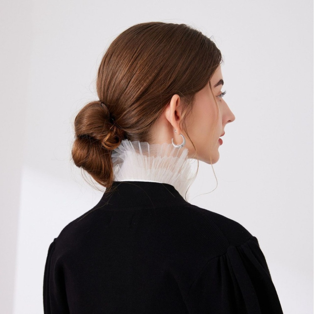 ياقة صناعية على شكل حرف V من خ - مراجعة Tops وسعره