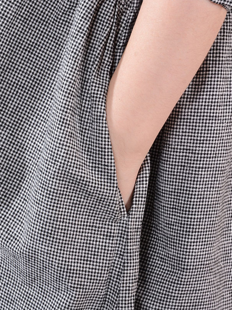 فستان قميص نسائي طويل الأكمام  - مراجعة Korean Style A Line Shirt Dress وسعره
