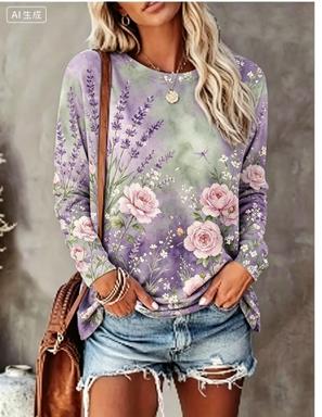 قميص نسائي بأكمام طويلة بتصميم - مراجعة Blouses وسعره