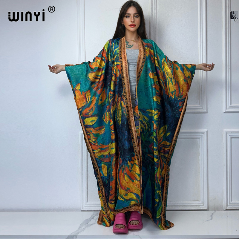 معطف مفتوح بطباعة بوهو عالي ال - مراجعة Boho Summer Beach Maxi Dress وسعره